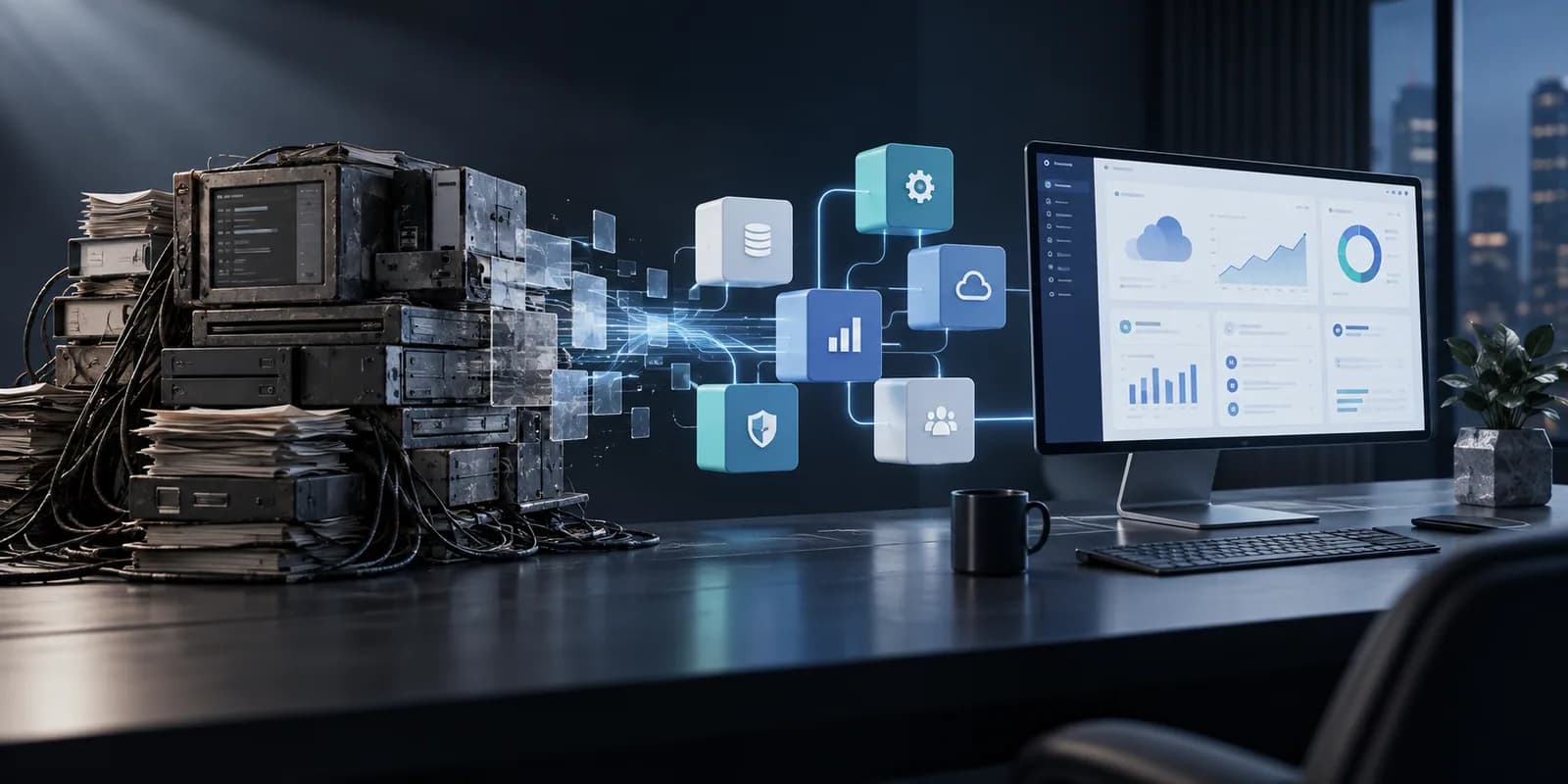 Legacy technology becoming a modern modular business platform